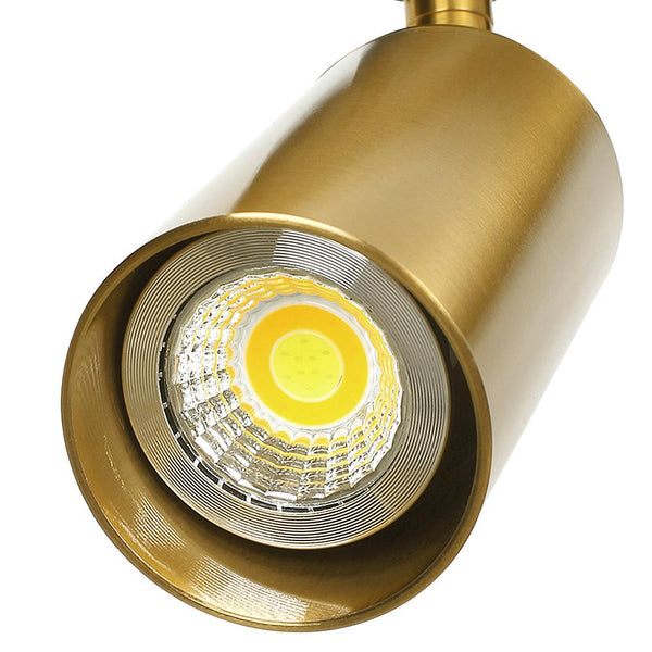 Chandelierias - Open Box - Modern Brass Spotlight Single Track Lighting - Spotlight -