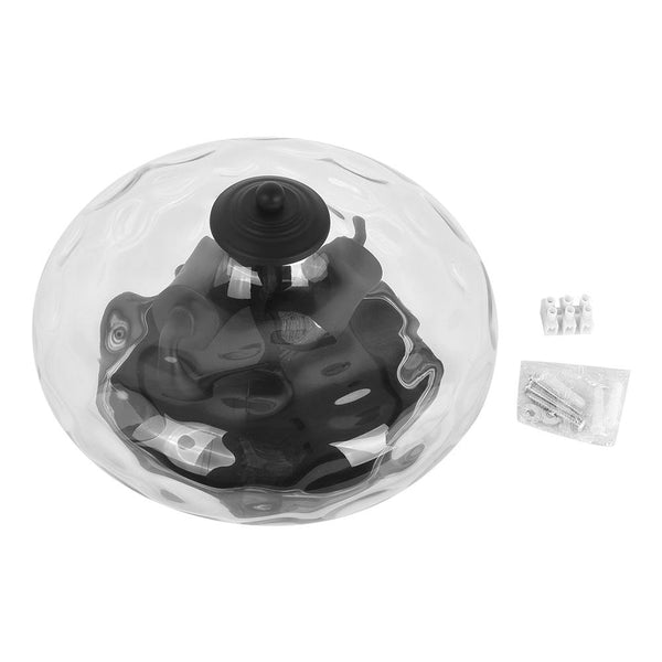 Chandelierias - Open Box - Modern Glass Bowl Flush Mount - Flush Mount -
