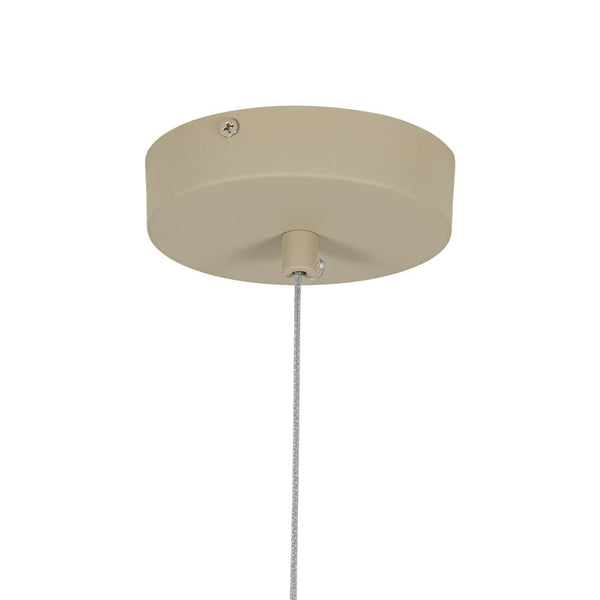 Chandelierias - Scandinavia 1 - Light Dimmable LED Flat Drum Pendant - Pendants - Sandy -