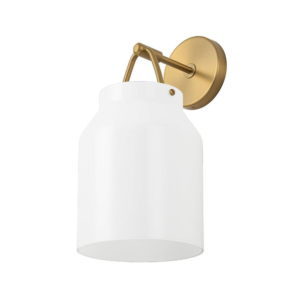 Chandelierias - Scandinavia Decorative 1 - Light Barrel Wall Sconce Indoor - Wall Light - Green -