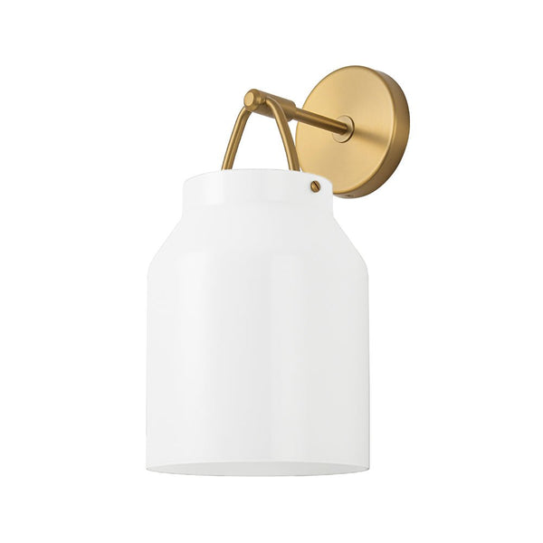Chandelierias - Scandinavia Decorative 1 - Light Barrel Wall Sconce Indoor - Wall Light - Green -