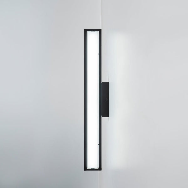 Chandelierias - Sleek Modern Cuboid Bar Linear Dimmable LED Vanity Light - Wall Light - Black -