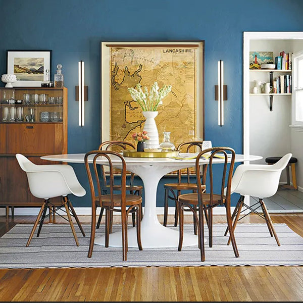 Chandelierias - Sleek Modern Cuboid Bar Linear Dimmable LED Vanity Light - Wall Light - Black -