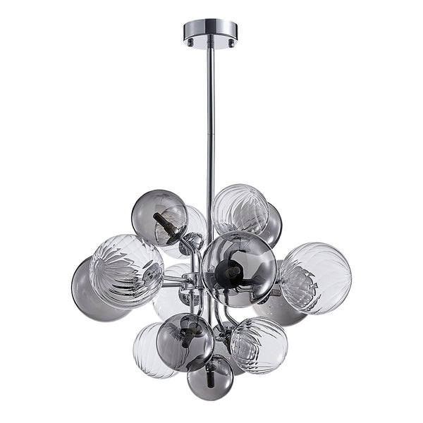 Modern Cluster Bubble Grape Chandelier