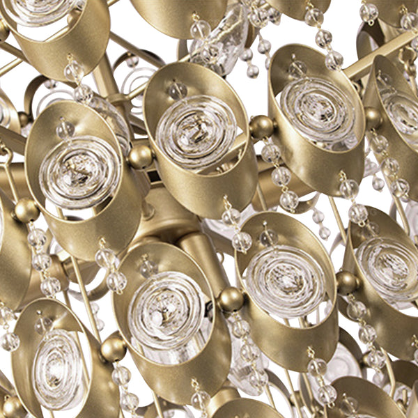 Modern Gold Luxury Crystal Chandelier