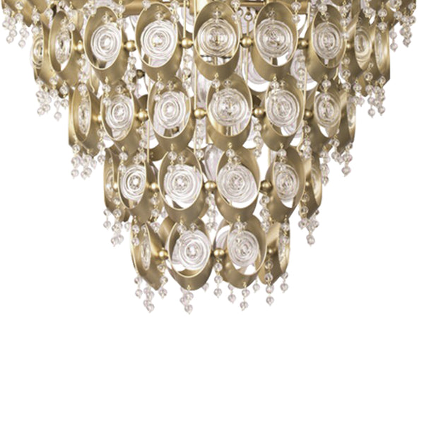 Modern Gold Luxury Crystal Chandelier