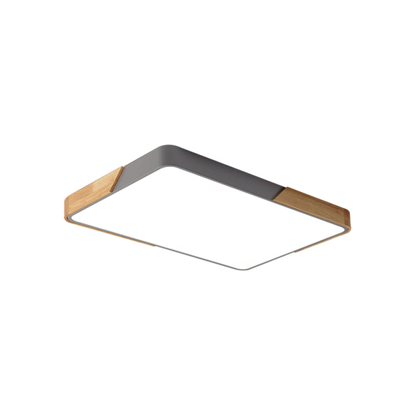 Modern Dimmable Rectangular Led Flush Ceiling Light