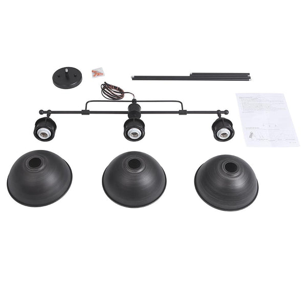 Chandelieria-3-Light Pendant Modern Linear Kitchen Island Lighting-Pendant-Default Title-
