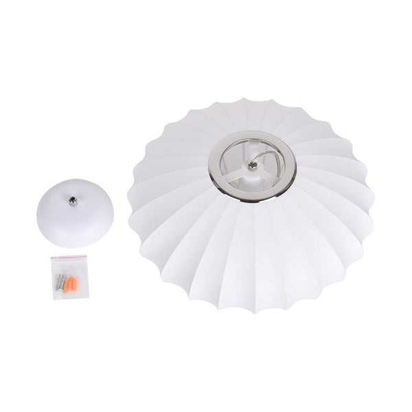 Chandelieria-Contemporary Bubble Silk Pendant Lamp-Pendant-Ball-