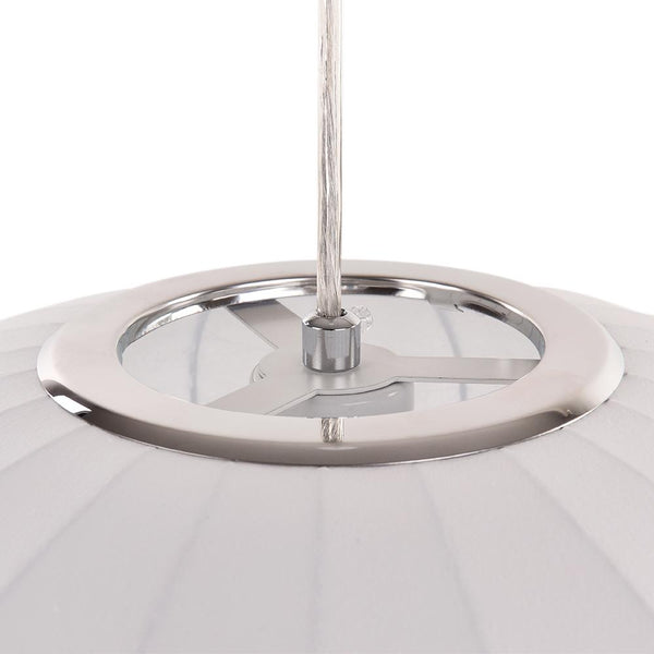 Chandelieria-Contemporary Bubble Silk Pendant Lamp-Pendant-Ball-