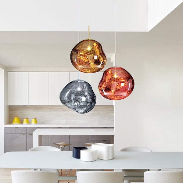 Contemporary Melt Single Pendant Light