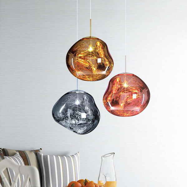 Contemporary Melt Single Pendant Light