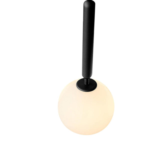 Chandelieria-Contemporary Small Globe Pendant Light-Pendant Light-Brass-