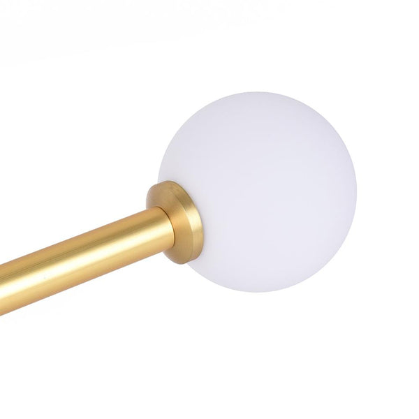 Chandelieria-Mid-Century Modern Sputnik Semi Flush Mount-Semi Flush-6 Bulbs-