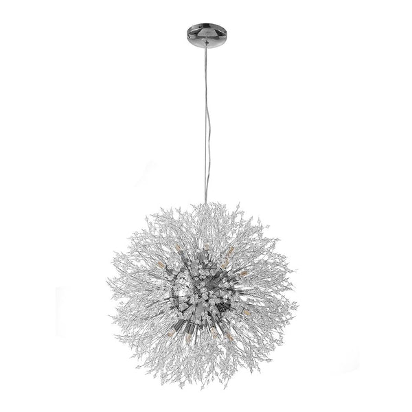 Chandelieria-Modern Firework Crystal Chandelier-Chandelier-Chrome-16 Bulbs