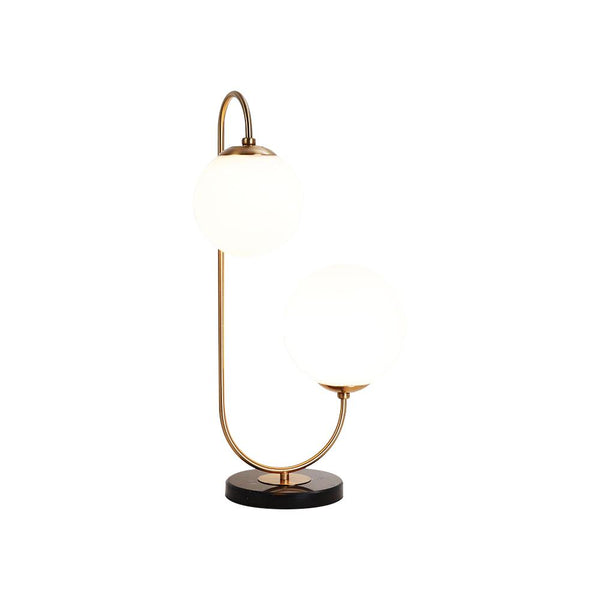 Chandelieria-Modern Globe Brass Table Lamp-Table Lamp-Default Title-