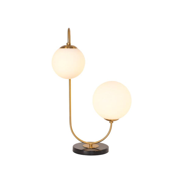 Chandelieria-Modern Globe Brass Table Lamp-Table Lamp-Default Title-