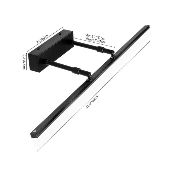 Chandelieria-Modern Minimalist Adjustable Black LED Wall Sconce-Wall Sconce-Default Title-