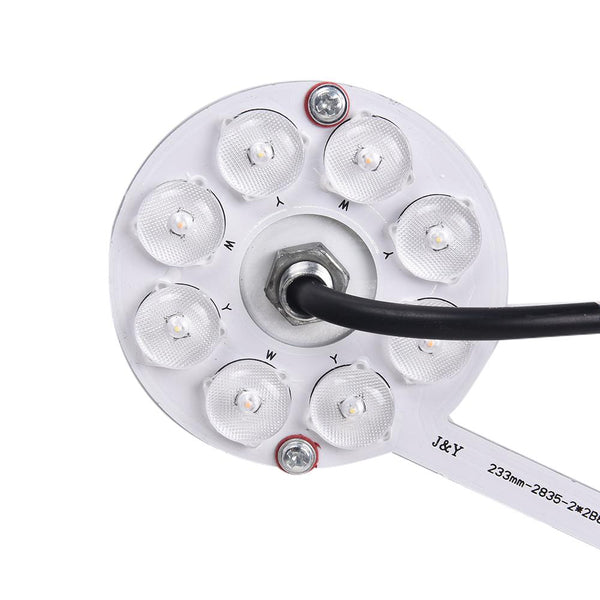 Chandelieria-Modern Round LED Flush Mount Ceiling Light-Flush Mount-White-Warm