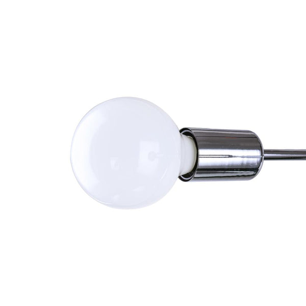 Chandelieria-Sputnik Light Chandelier Semi Flush Mount-Semi Flush-Nickel-