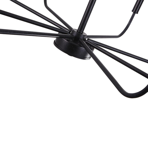 Chandelierias-8-Light Candle Style Metal Chandelier-Chandelier--