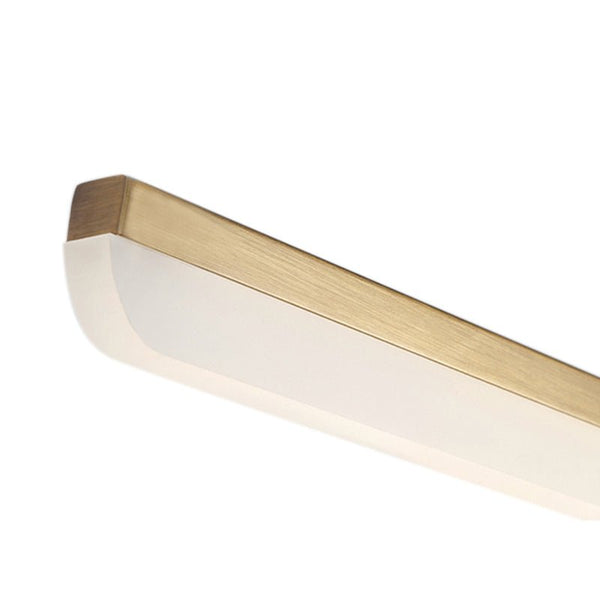 Chandelierias-Contemporary Minimalist Gold Linear LED Vanity Light-Wall Light-Gold-16.5 in