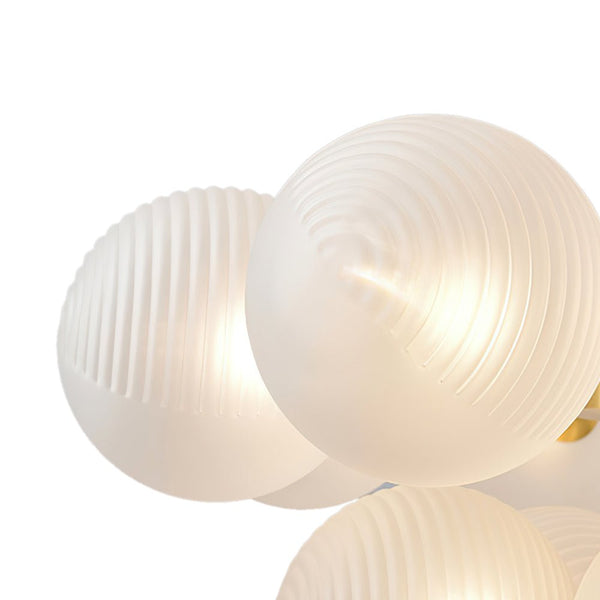 Chandelierias-Decorative Cluster Bubble Grape Chandelier-Chandeliers-5 Bulbs-