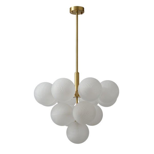 Chandelierias-Decorative Cluster Bubble Grape Chandelier-Chandeliers-5 Bulbs-