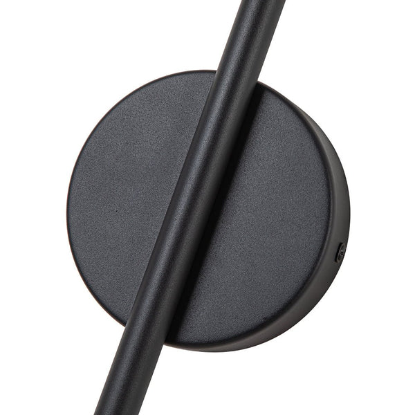 Chandelierias-Minimalist Strip Dimmable LED Linear Wall Light-Wall Light-Black-