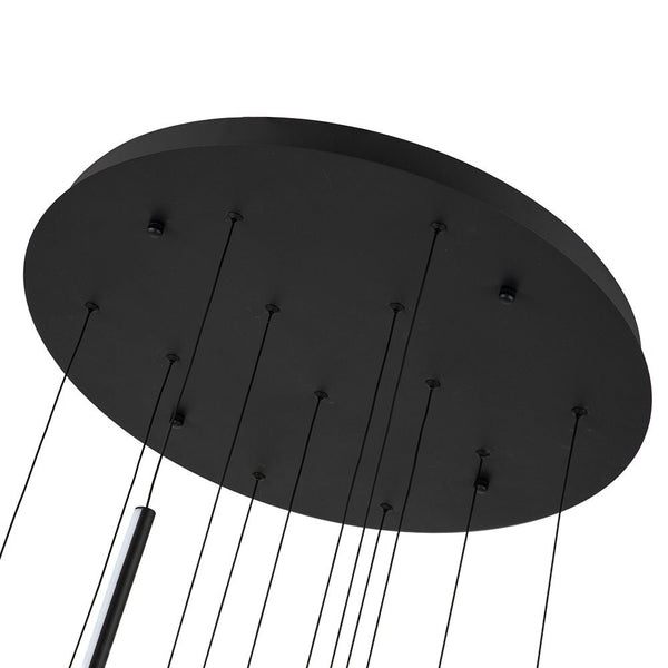Chandelierias-Modern 12-Light LED Multi Light Pendant-Pendant--