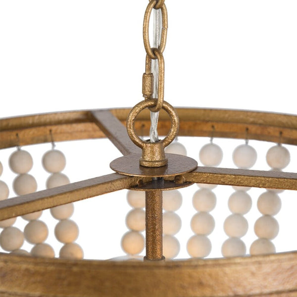 Chandelierias-Modern 3-Light Boho Beads Chandelier-Chandelier--