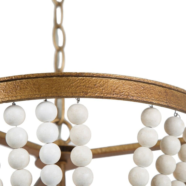 Chandelierias-Modern 3-Light Boho Beads Chandelier-Chandelier--