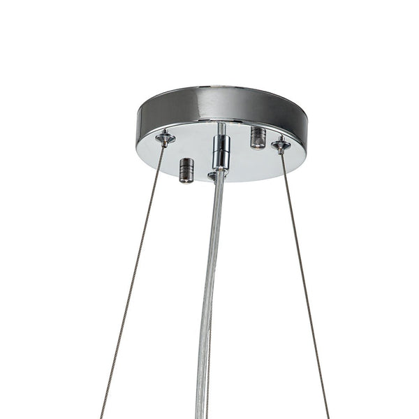 Chandelierias-Modern 6-Light Round Crystal Chandelier-Chandeliers--