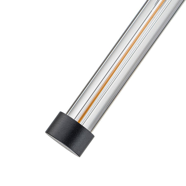 Chandelierias-Modern 9-Light Dimmable Strip LED Cylinder Chandelier-Chandelier-Black (Pre-order)-