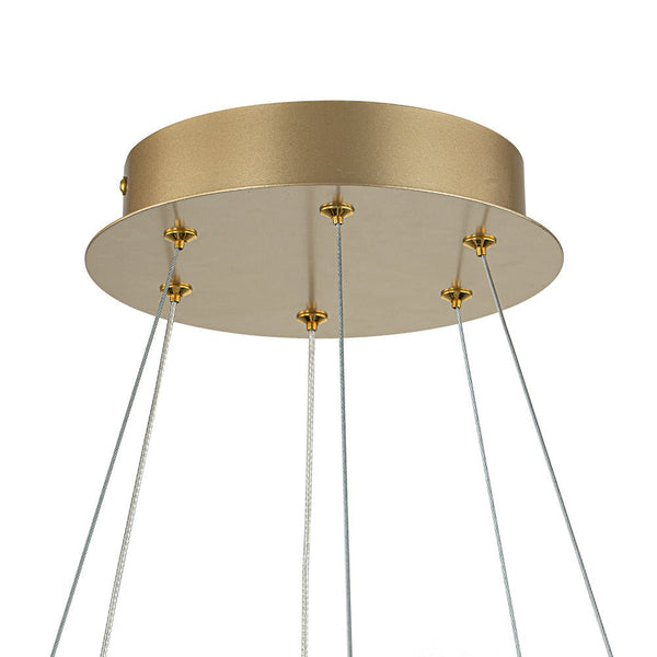 Chandelierias-Modern Acrylic Shade Dimmable LED Wagon Wheel Chandelier-Chandeliers-20-Light (Pre-order & Arrive in 3 Weeks)-