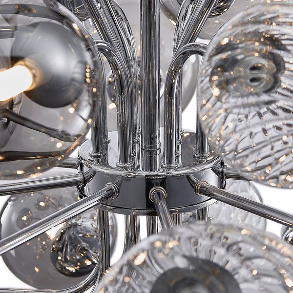 Chandelierias-Modern Cluster Bubble Grape Chandelier-Chandeliers-15 Bubbles-
