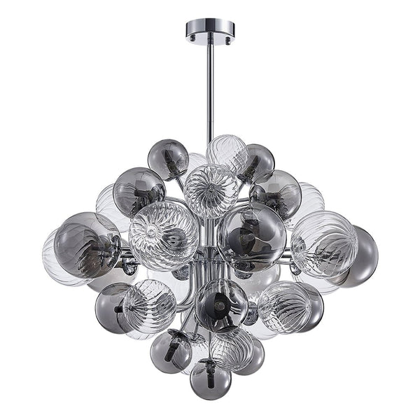 Chandelierias-Modern Cluster Bubble Grape Chandelier-Chandeliers-15 Bubbles-
