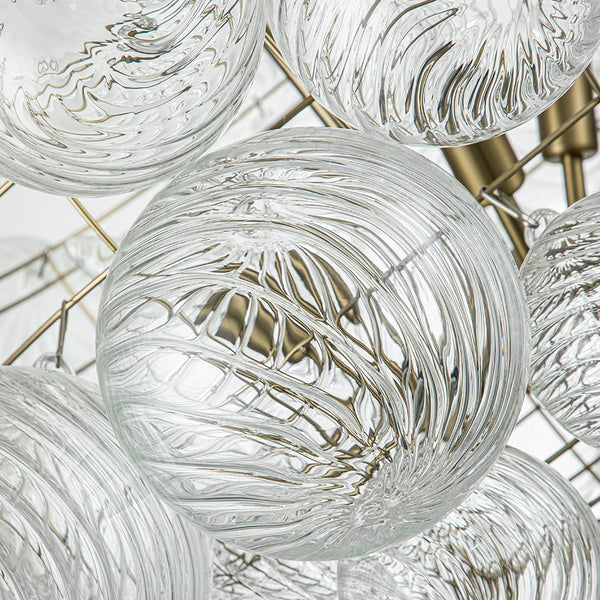 Chandelierias-Modern Decorative Cluster Bubble Chandelier-Chandelier-8 Bulbs-