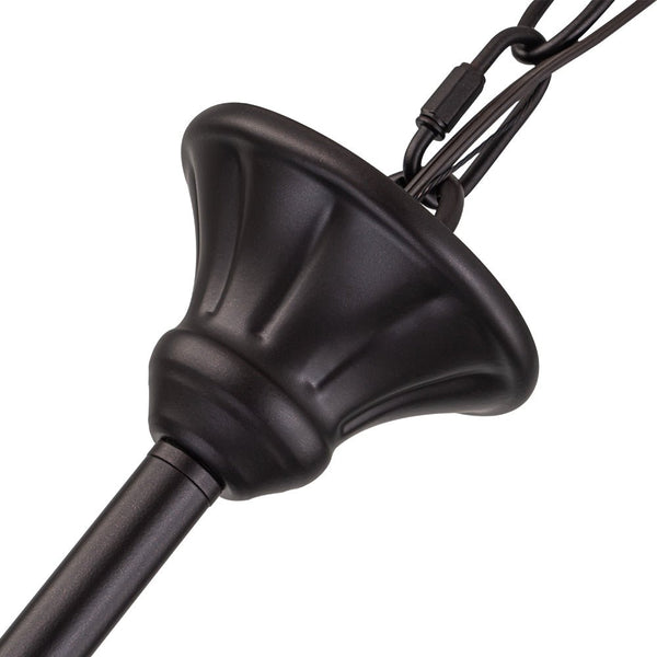 Chandelierias-Modern Farmhouse 6-Light Oil Rubbed Bronze Candle Style Chandelier-Chandeliers-6 Bulbs (Pre-order)-
