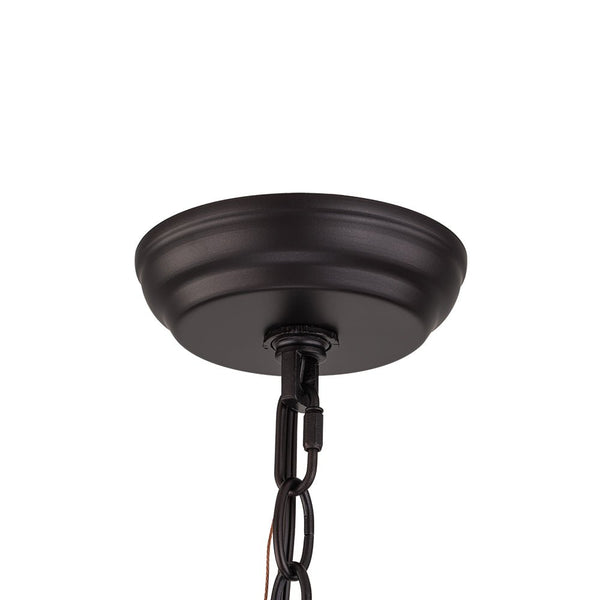 Chandelierias-Modern Farmhouse 6-Light Oil Rubbed Bronze Candle Style Chandelier-Chandeliers-6 Bulbs (Pre-order)-