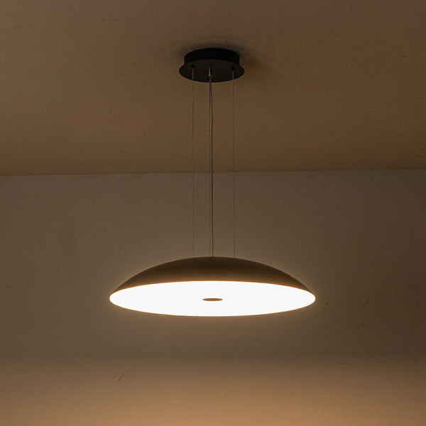 Chandelierias-Modern Minimalist Frisbee Dimmable LED Dome Pendant-Pendant-White (Pre-order)-