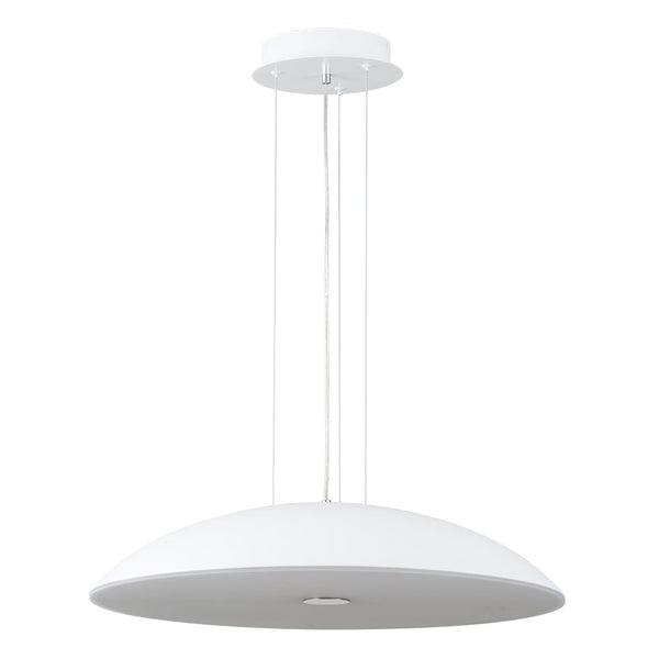 Chandelierias-Modern Minimalist Frisbee Dimmable LED Dome Pendant-Pendant-White (Pre-order)-