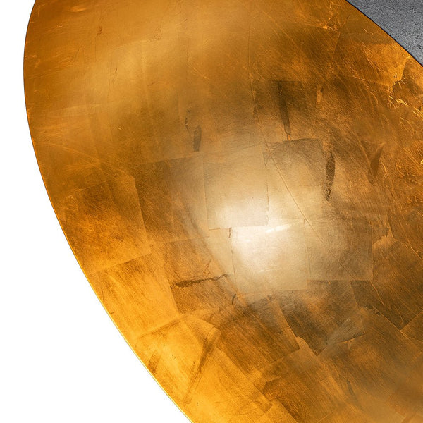 Chandelierias-Single-Light Hanging Oversized Dome Pendant-Pendant-Medium-Black