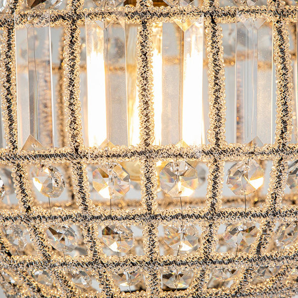 Chandelierias-Timeless 1-Light Crystal Orb Pendant-Pendant--