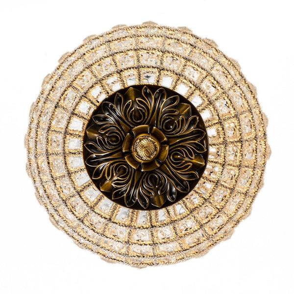 Chandelierias-Timeless 1-Light Crystal Orb Pendant-Pendant--