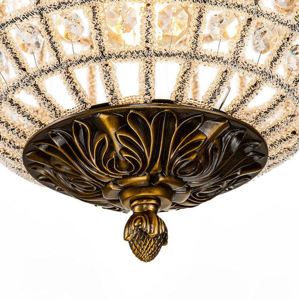 Chandelierias-Timeless 1-Light Crystal Orb Pendant-Pendant--