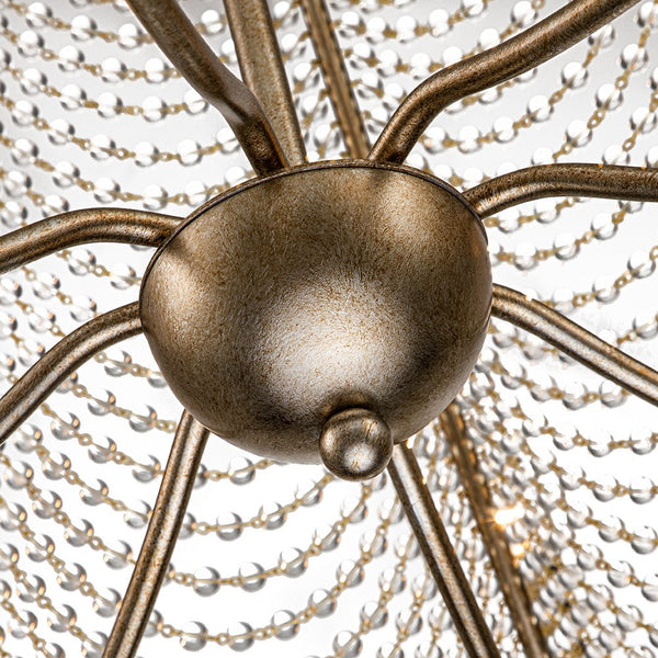 Chandelierias-Vintage Luxury Crystal Candle Style Empire Chandelier-Chandeliers-5 Bulbs-