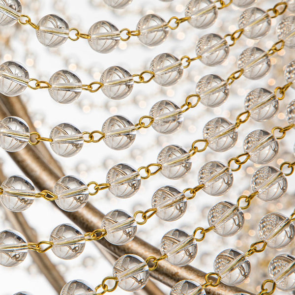 Chandelierias-Vintage Luxury Crystal Candle Style Empire Chandelier-Chandeliers-5 Bulbs-