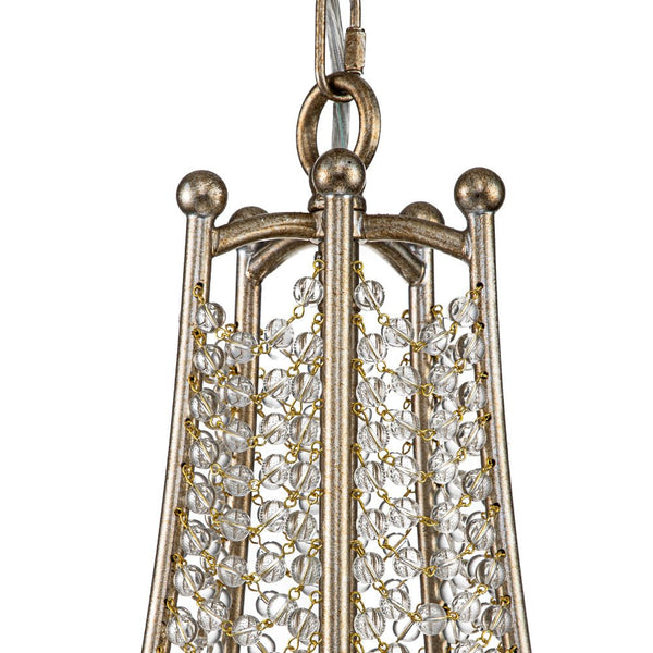 Chandelierias-Vintage Luxury Crystal Candle Style Empire Chandelier-Chandeliers-5 Bulbs-