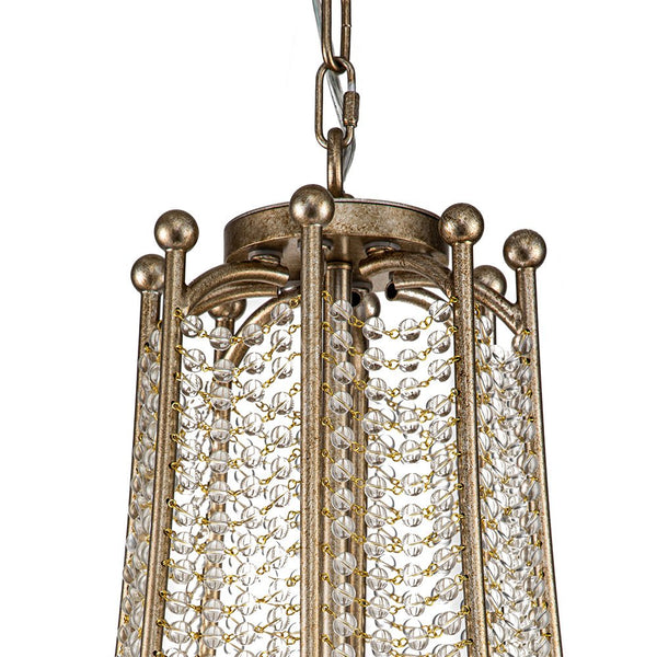 Chandelierias-Vintage Luxury Crystal Candle Style Empire Chandelier-Chandeliers-5 Bulbs-